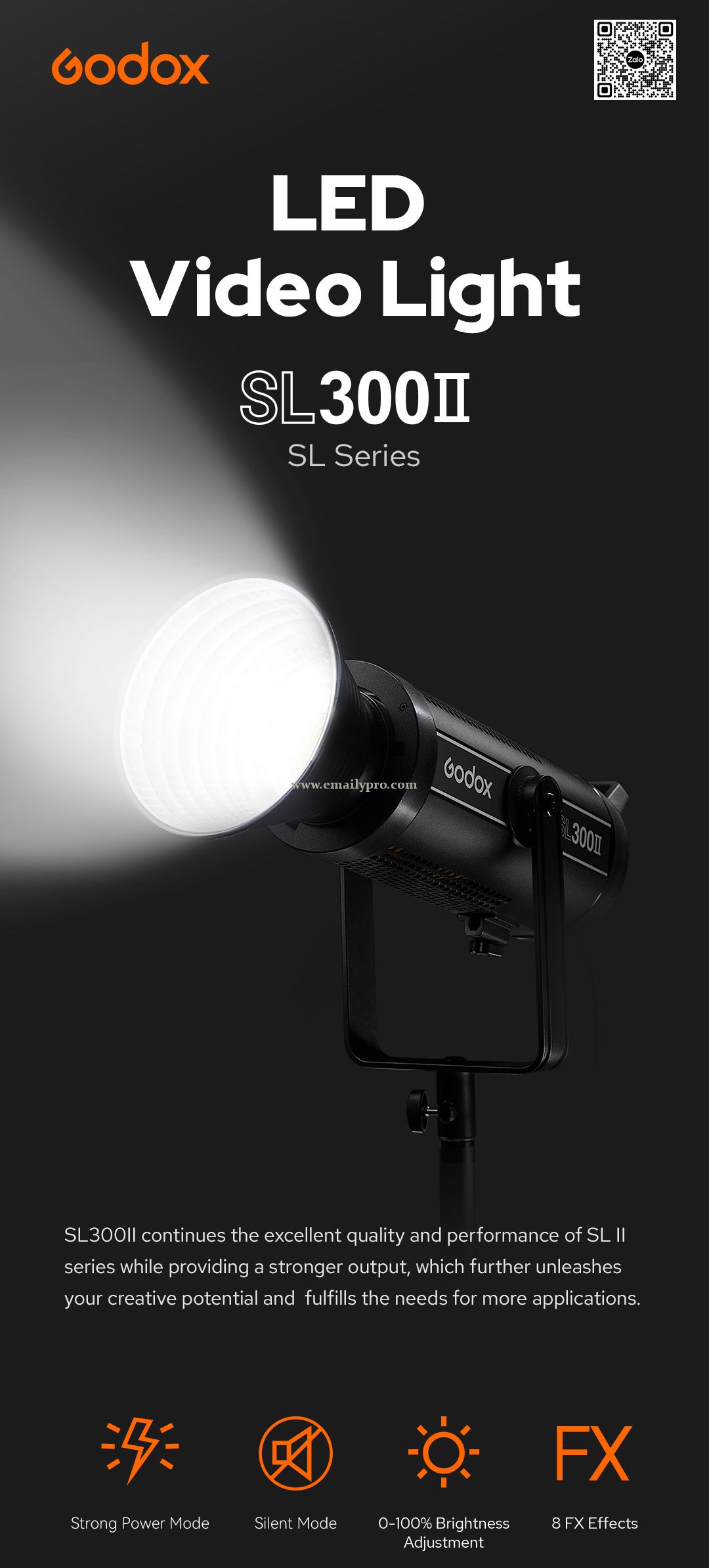 Godox LED SL300II 