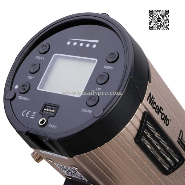 NiceFoto 280W Đèn flash studio chụp ảnh chuyên nghiệp