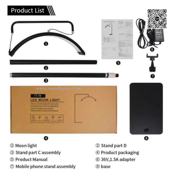 LED FOSOTO FT-Y8 40w 3000K-6000K