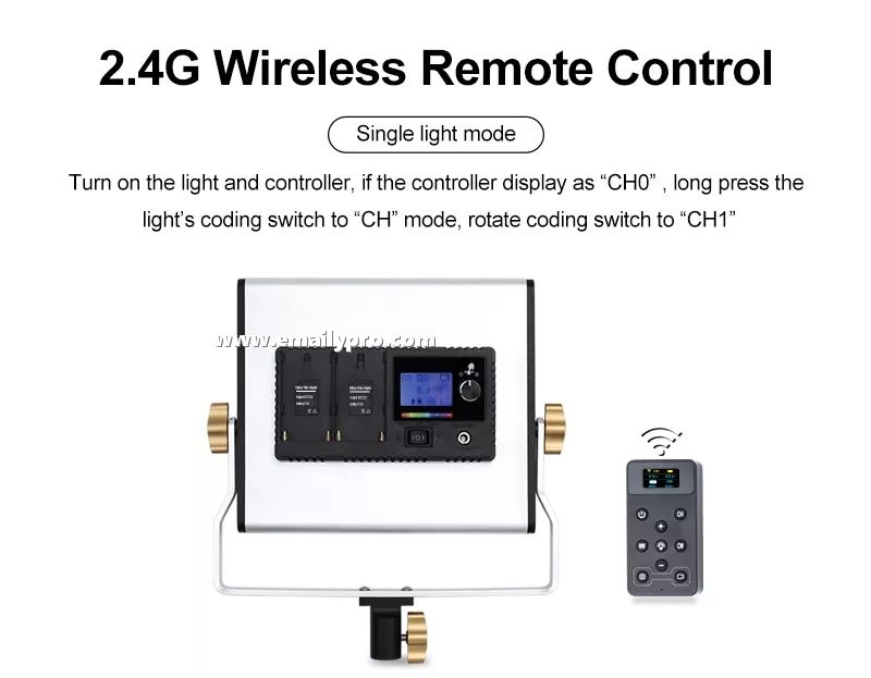 ĐÈN LED VIDEO LIGHT W480 RGB 