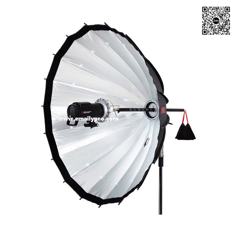 Softbox TD-90 Deep Focus Umbrella Silver