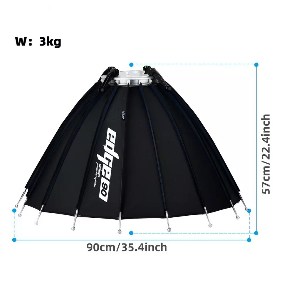 Softbox EDGE Parabol 90cm Professiona