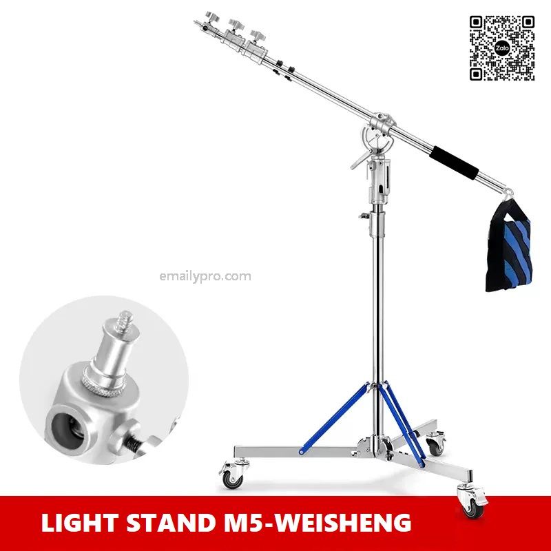 LIGHT STAND M5-WEISHENG Tải trọng lớn 20kg 