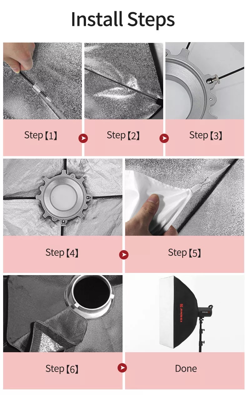 Softbox JINBEI M60*90cm 
