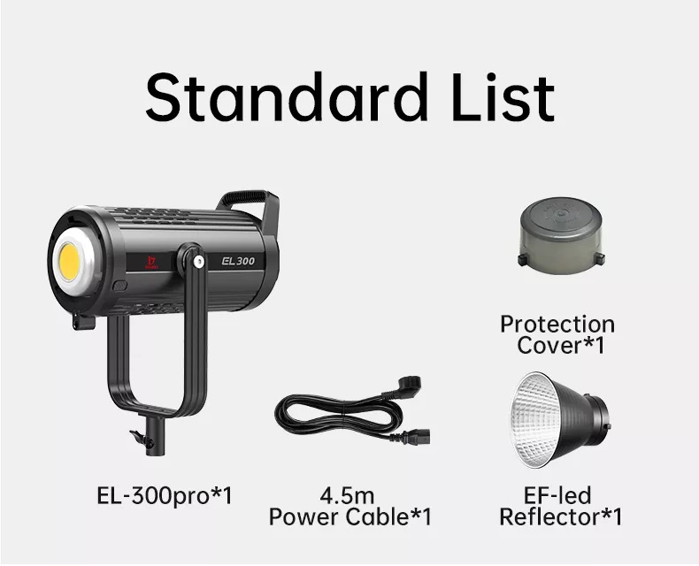 ĐÈN LED JINBEI EL-300 NEW 300W - 5500K 