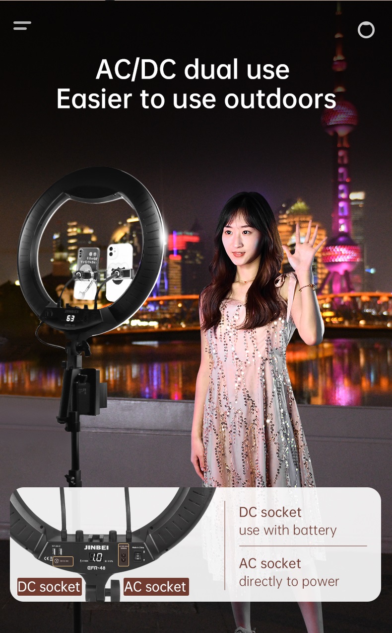 JINBEI EFR-48 Led Ring Chính Hãng