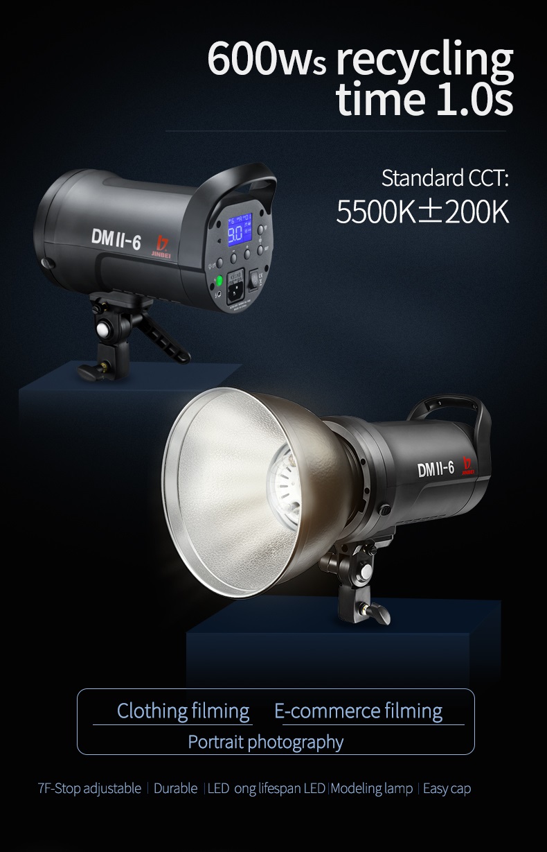 Đèn Flash studio Jinbei DMII-6