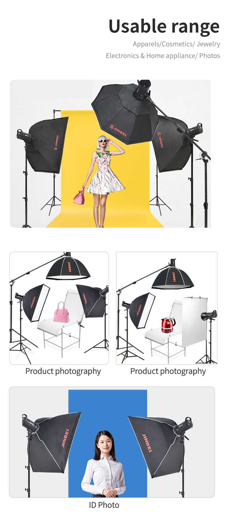 Đèn Flash studio Jinbei DMII-3