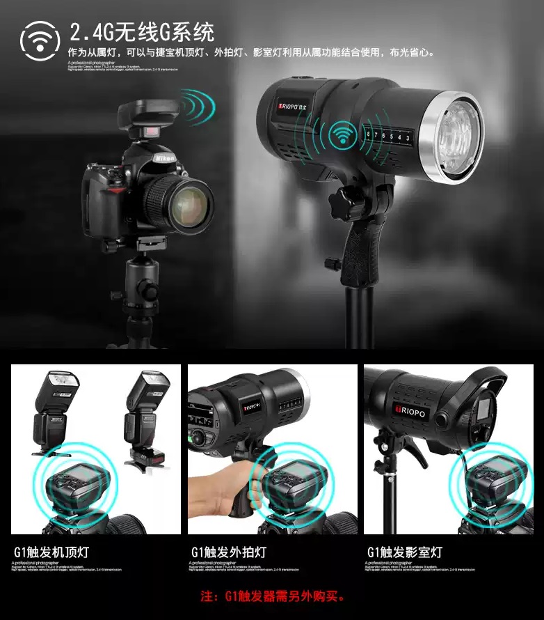 Đèn flash TRIOPO F1-400 TTL