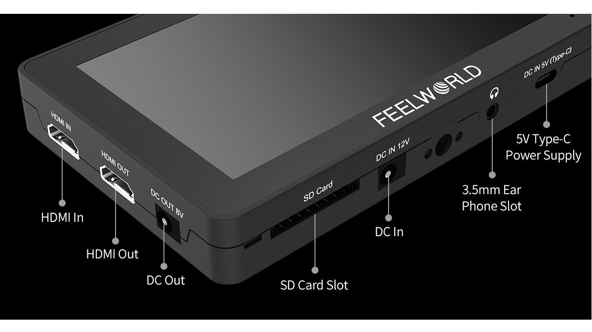 Màn Hình FEELWORLD F6 PLUS 5.5 Inch 3D 4K HDMI NEW