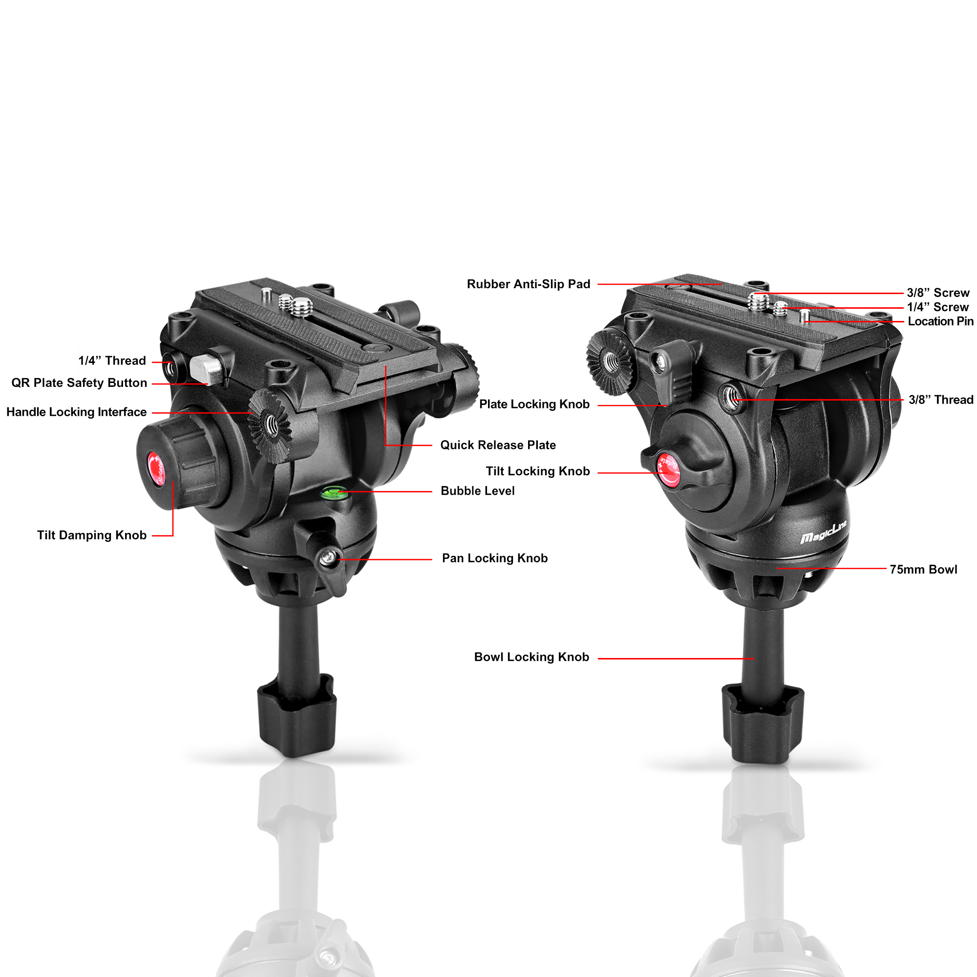 Chân Máy MagicLine ML-720 PRO