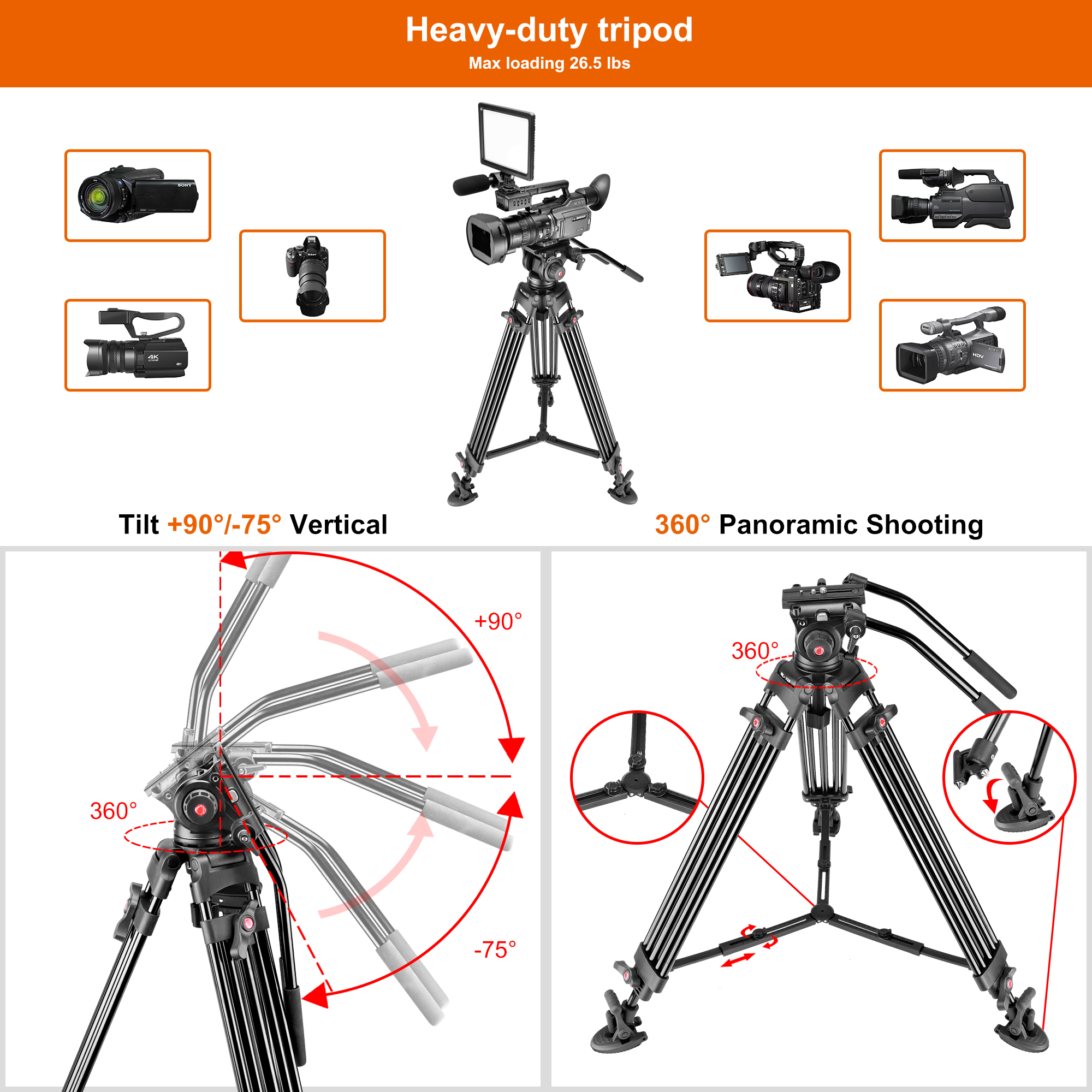 Chân Máy MagicLine ML-720 PRO