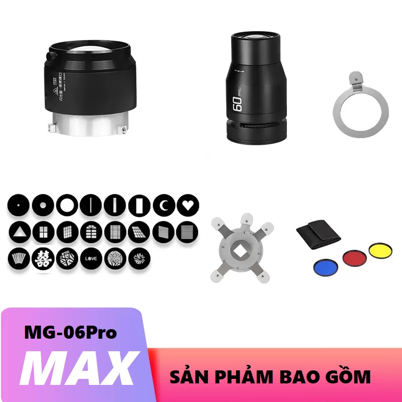 Bộ hiệu ứng MG-06Pro MAX Lens 60mm NEW