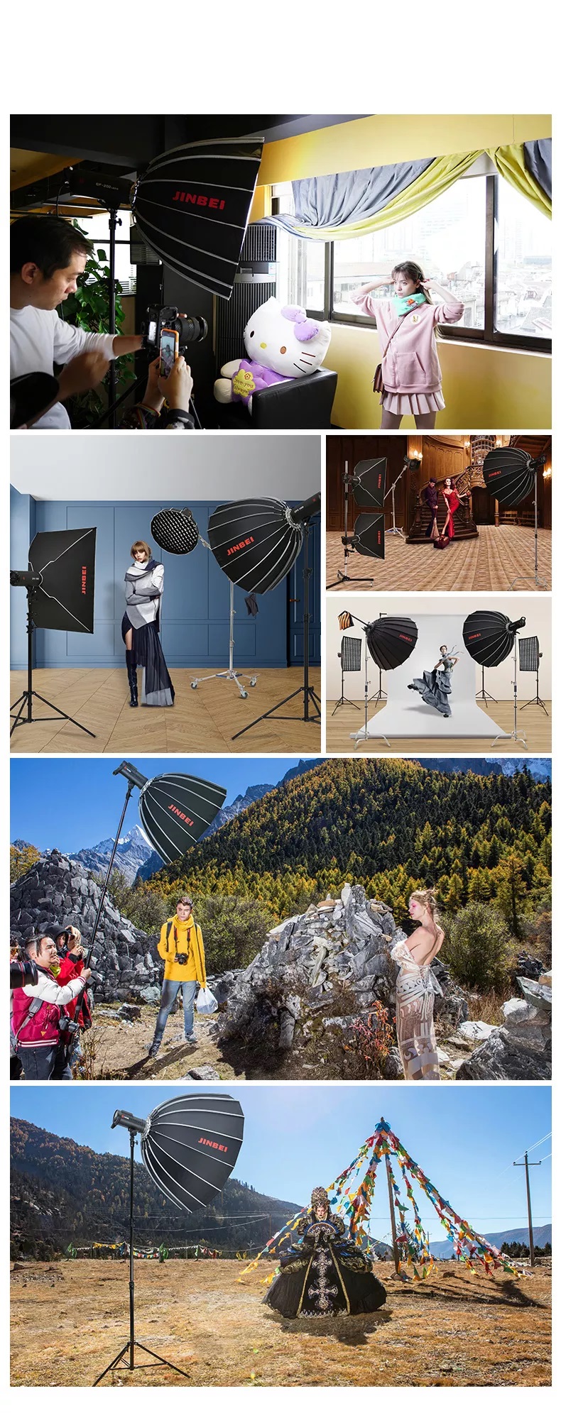 Softbox JINBEI KE-90cm Parabolic DEEP