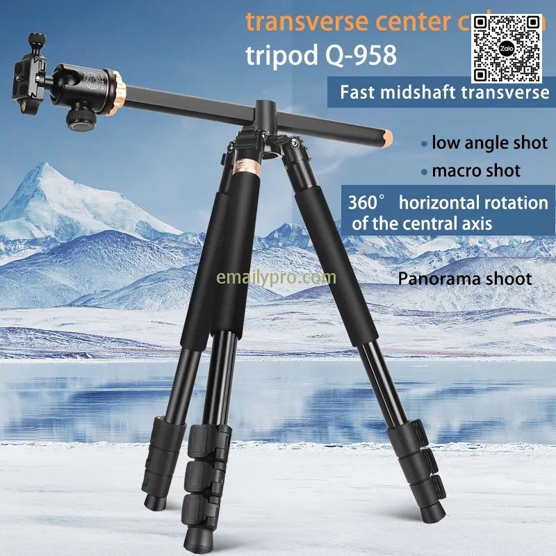 ​Chân Máy Ảnh Tripod Beike QZSD-Q958