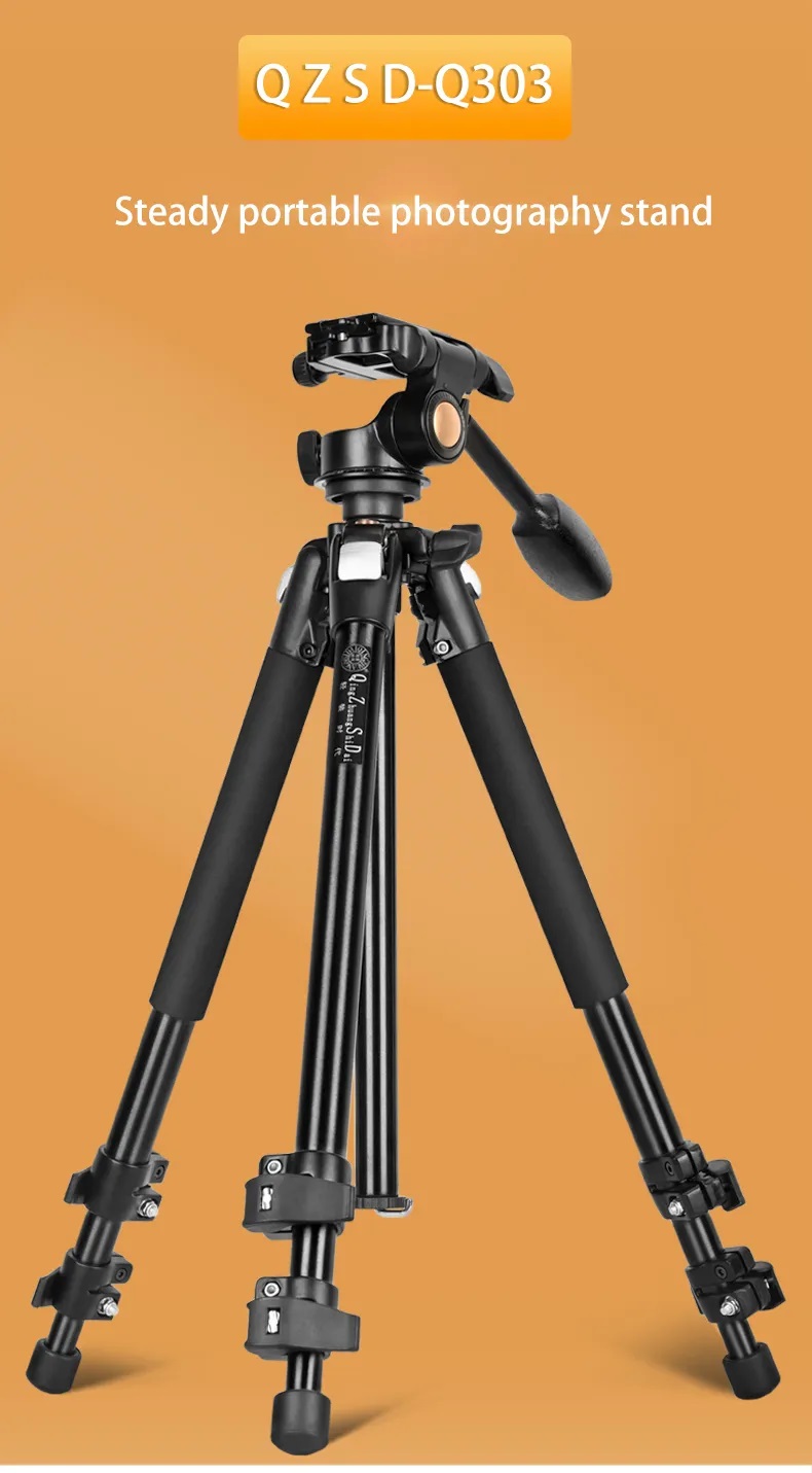 Chân Máy Ảnh Tripod Beike Q303 