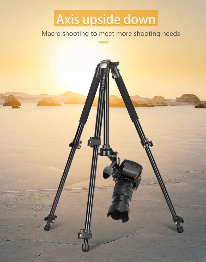 Chân Máy Ảnh Tripod Beike Q303 