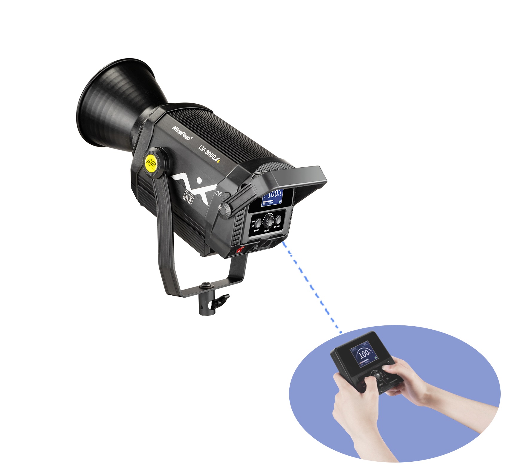 NiceFoto LV-2000A/2000B Ra mắt với LED COB 50.000h 