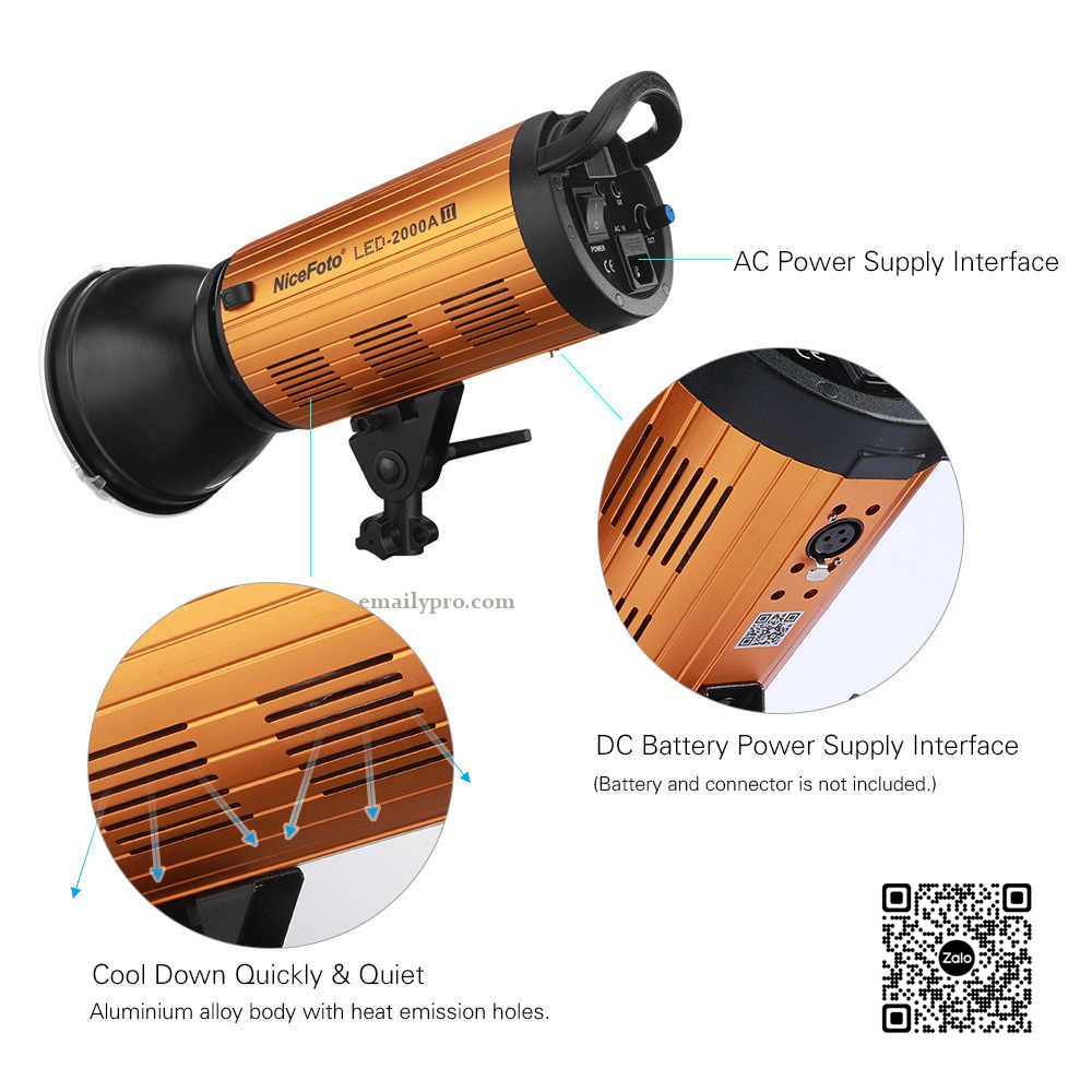 Mua đèn giả lập ánh sáng ngoài trời NiceFoto ở đâu ?