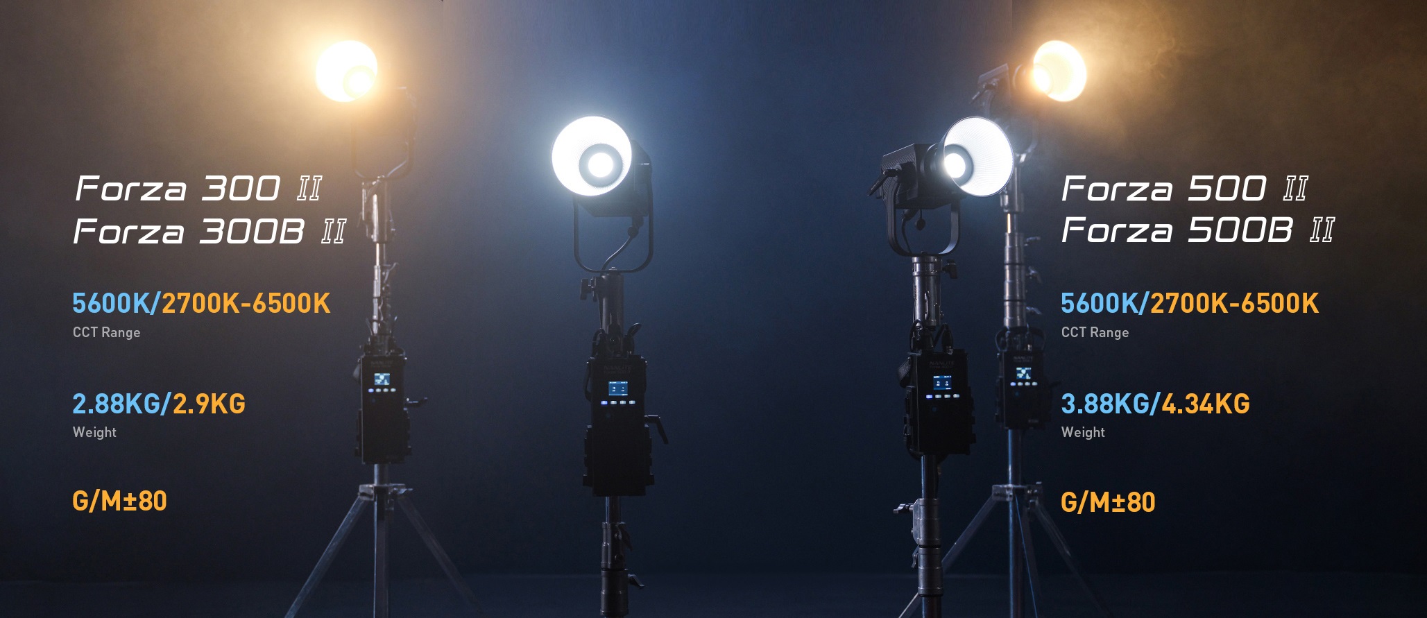 Nanlite Forza 300 II Daylight LED Monolight