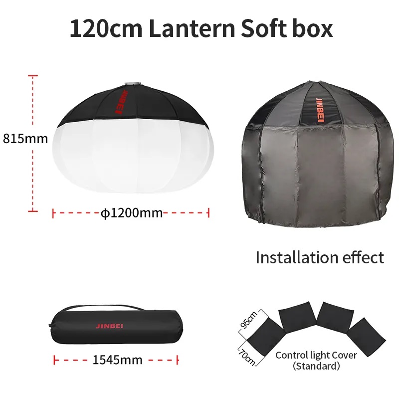 Softbox Ball JINBEI 120CM