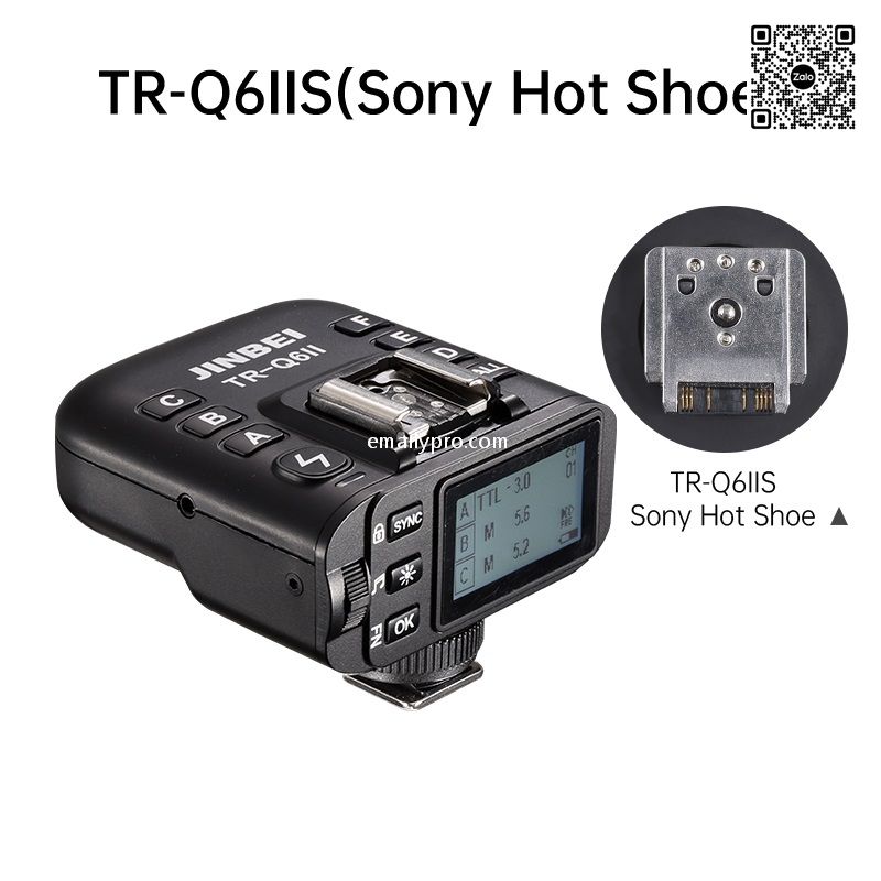 TRIGGER Jinbei TR-Q6II NEW HSS/TTL