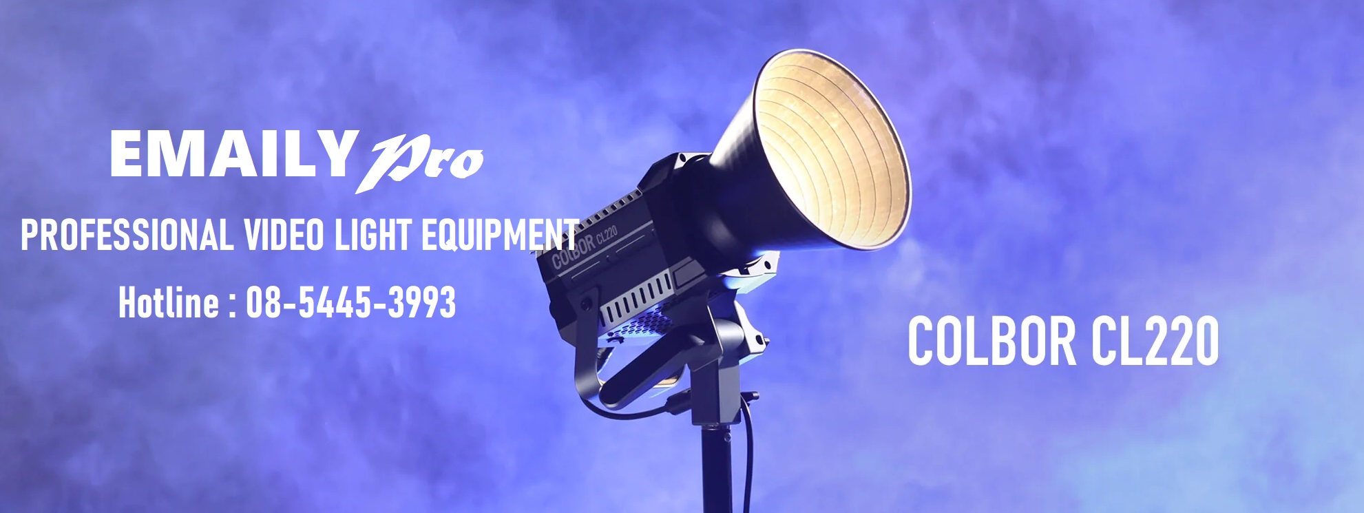 COLBOR 220W Bi-color COB LED Video Light