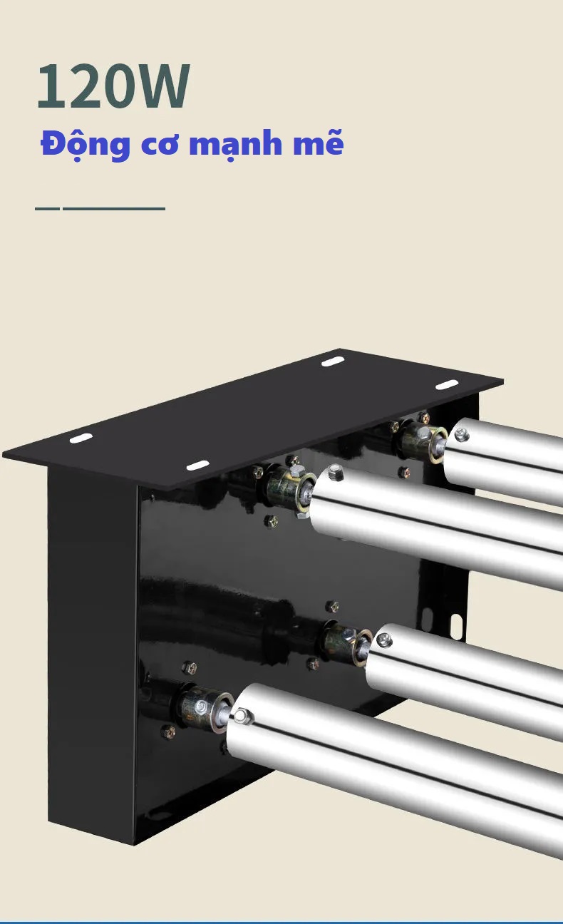 Trục cuốn phông motor điện 5 Phông