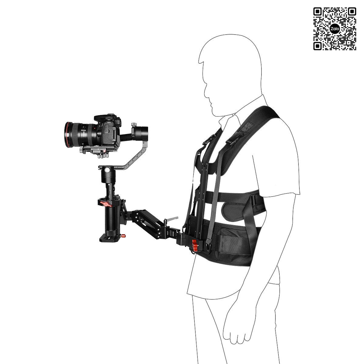 Vest Steadicam thiết bị chống rung E.PRO EF-B300