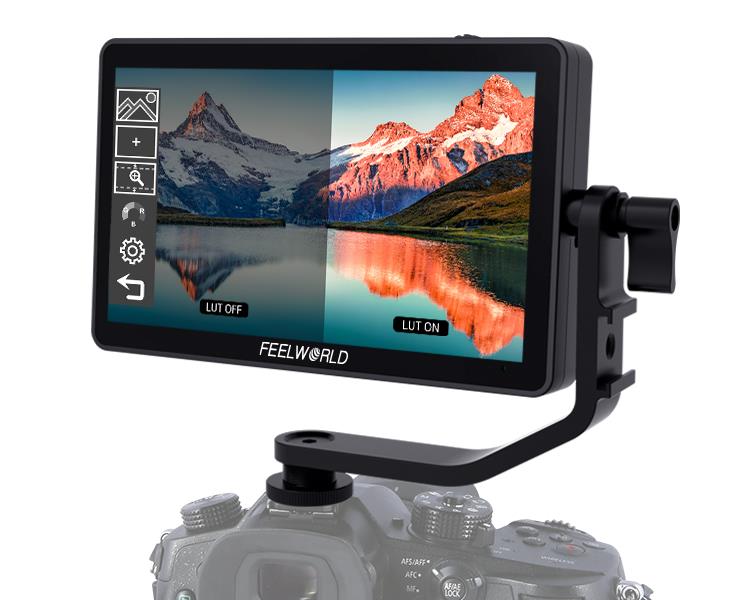 FEELWORLD F6 PLUS V2 6 Inch 3D - 4K HDMI