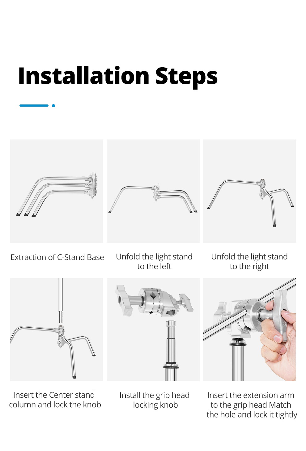 Photography C Stand light stand AMBITFUL 