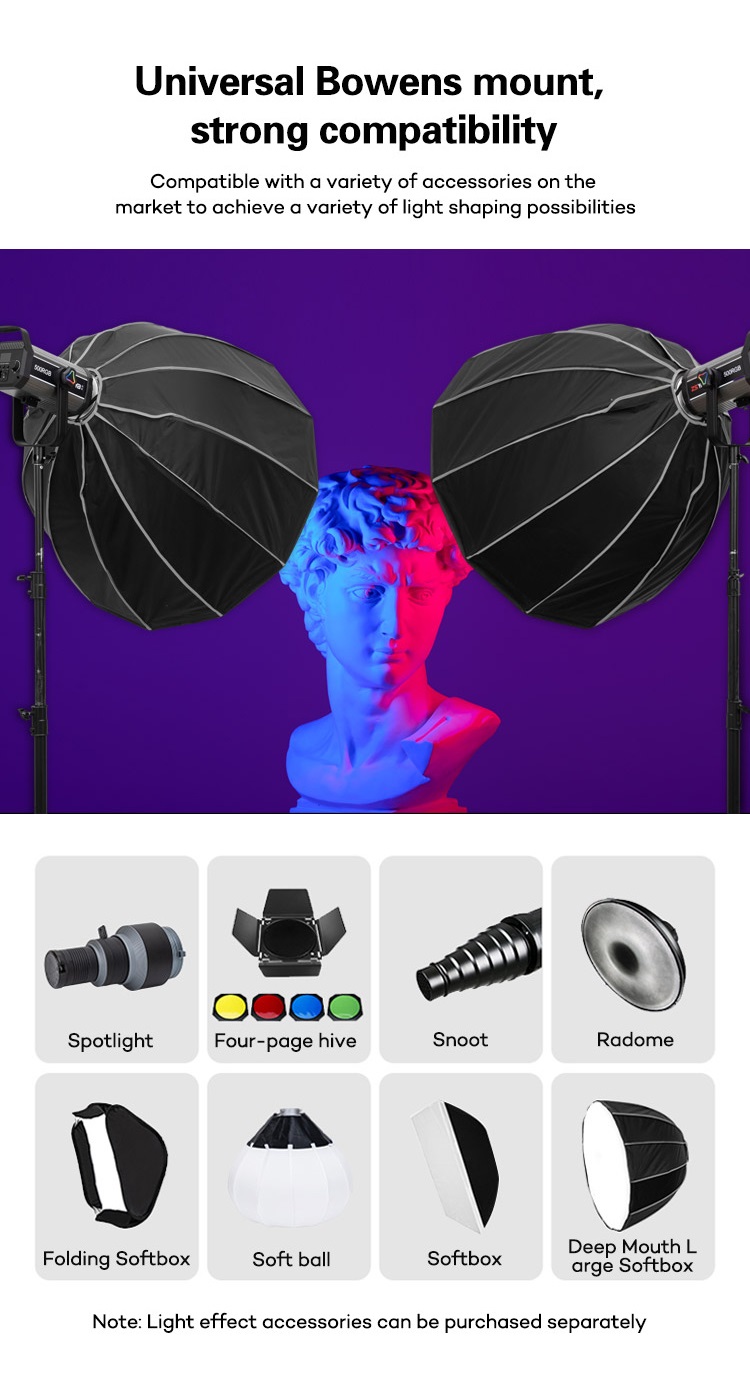 ĐÈN LED ZSYB Y-500RGB Bi Color 