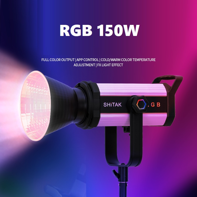 LED VIDEO LIGHT SHiTAK RGB 150W