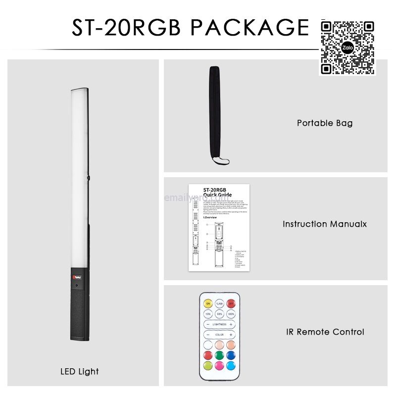 Tolifo ST-20RGB Stick Light LED RGB 