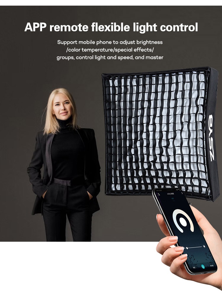 LED JB-150BI Light 63*63cm Softobx Photo Studio