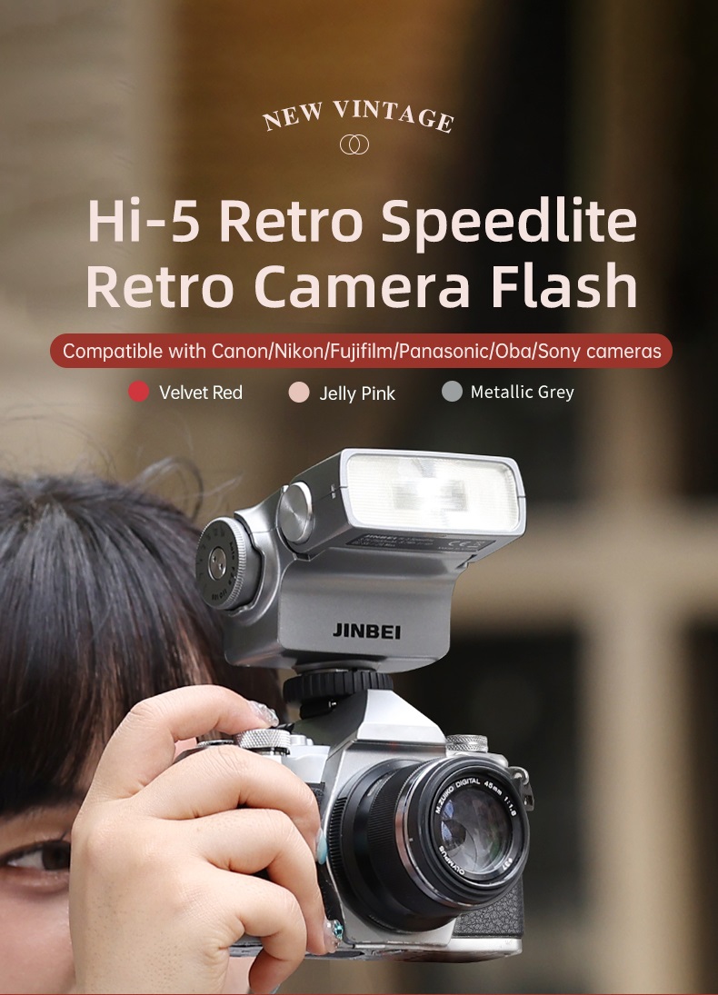 Jinbei Hi-5 Retro Speedlite MINI