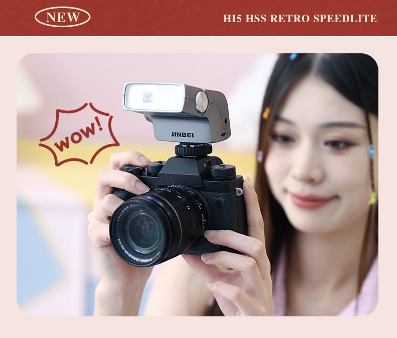 Jinbei Hi-5 Retro Speedlite MINI