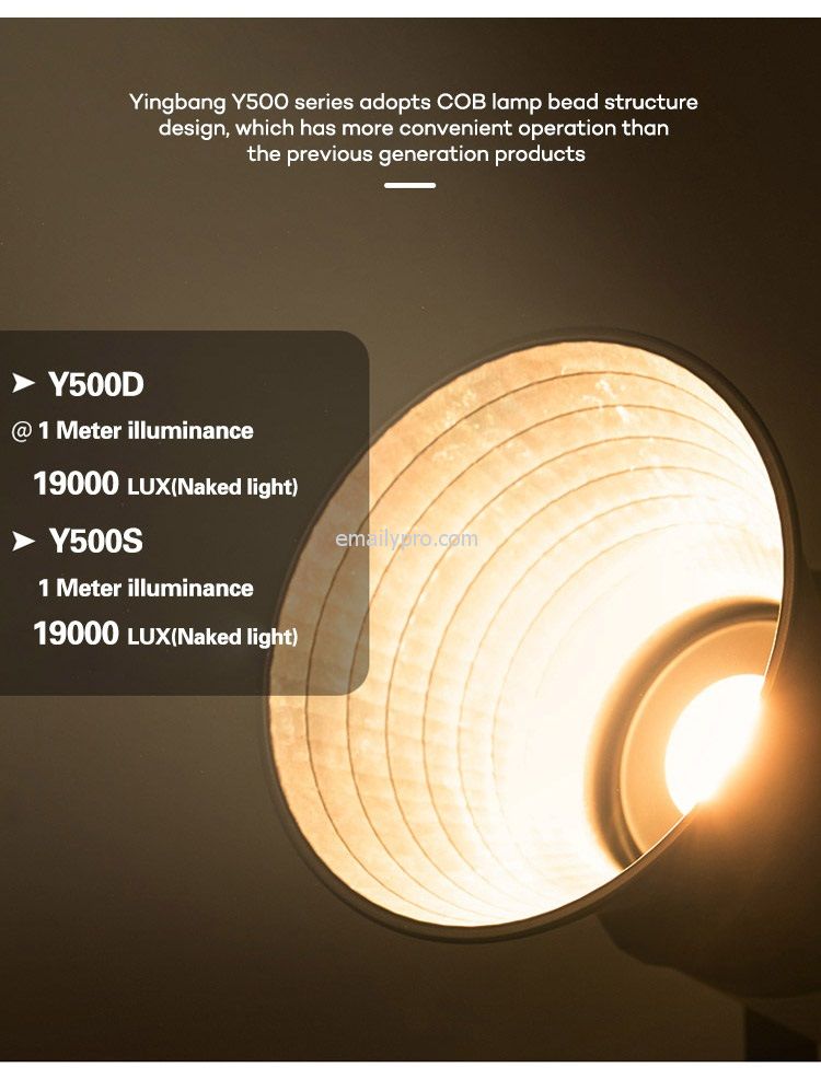 LED ZSYB Y-500S - 500W Bi Color 3200-5600K