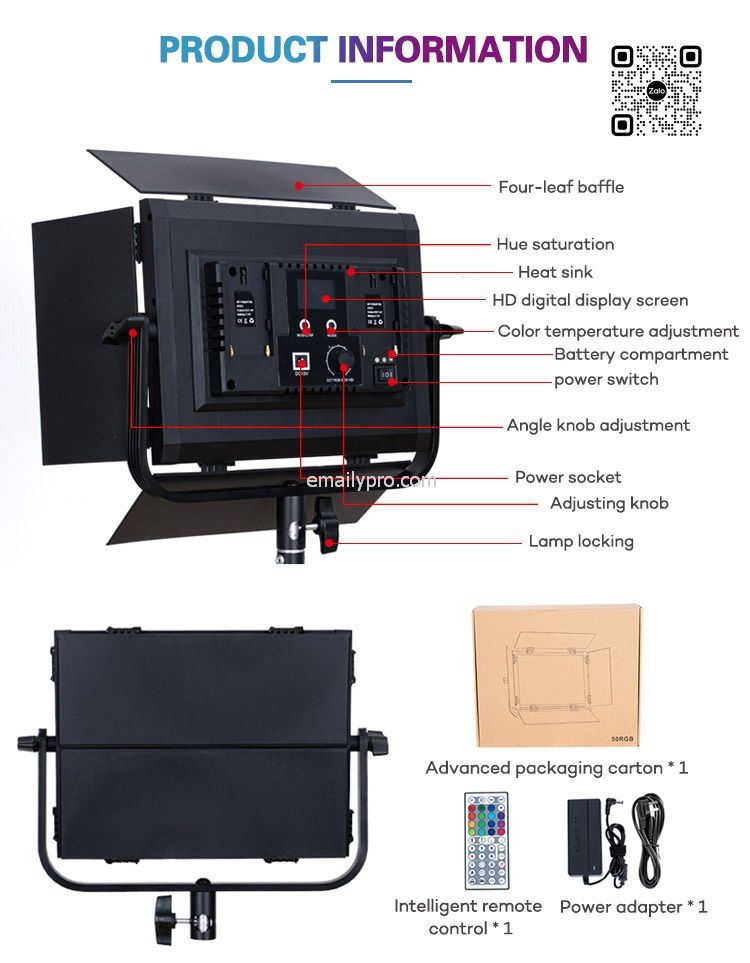 LED ZSYB YB-500C RGB 50W 