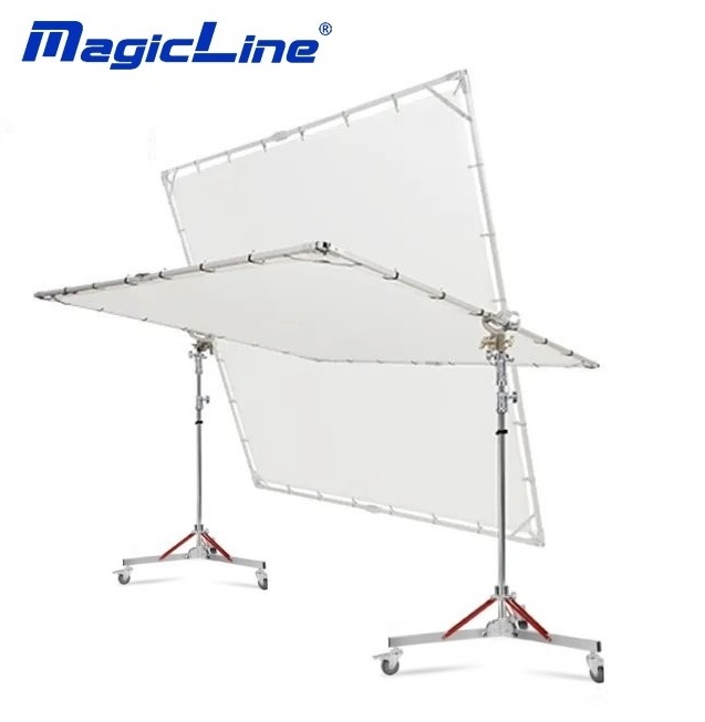 KIT FRAME SCRIM DIFFUSER + CHÂN GẤP GỌN MAGICLINE ML300