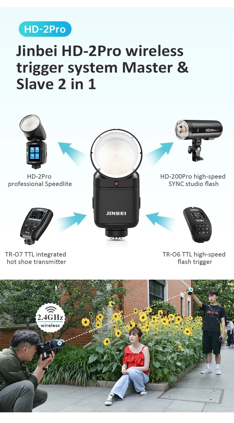  JINBEI HD-2pro Speedlite 