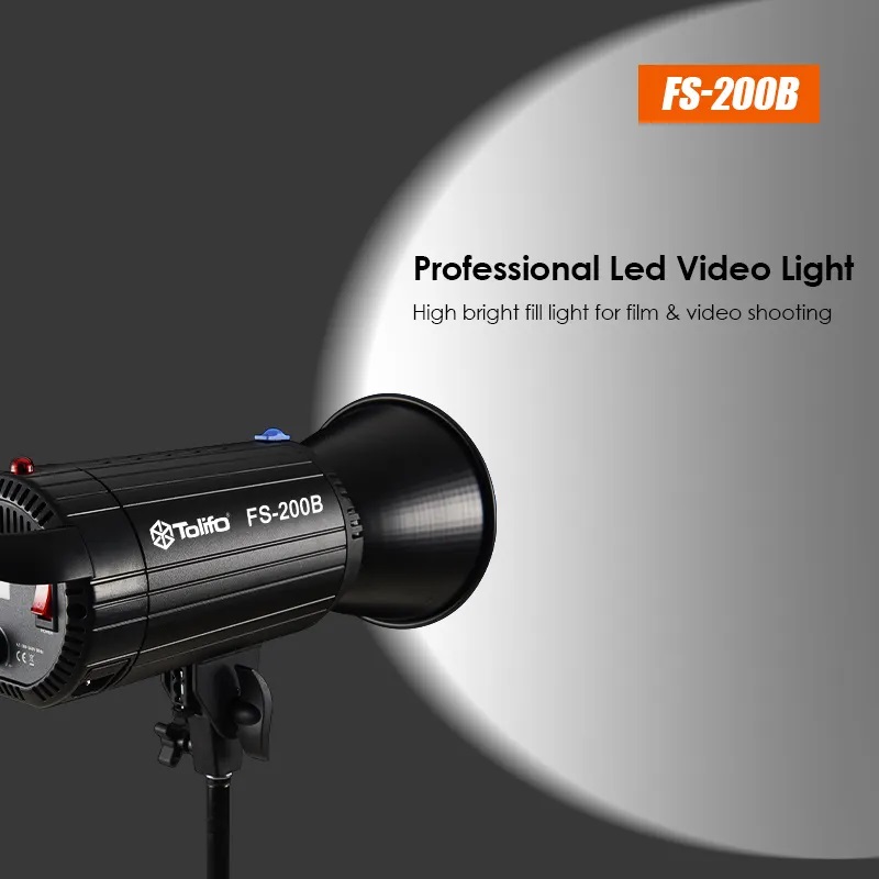 LED LIVESTREAM TOLIFO FS-200B 220w 2700-6500