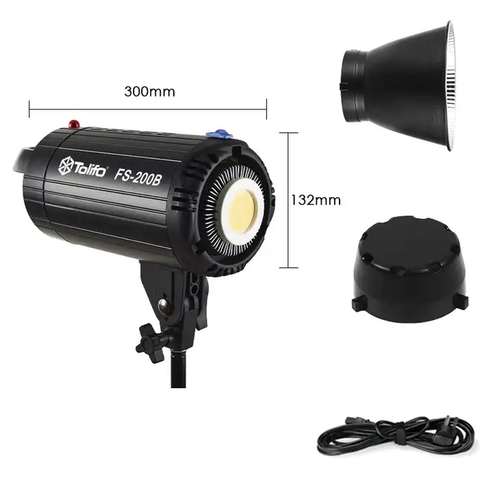 LED LIVESTREAM TOLIFO FS-200B 220w 2700-6500