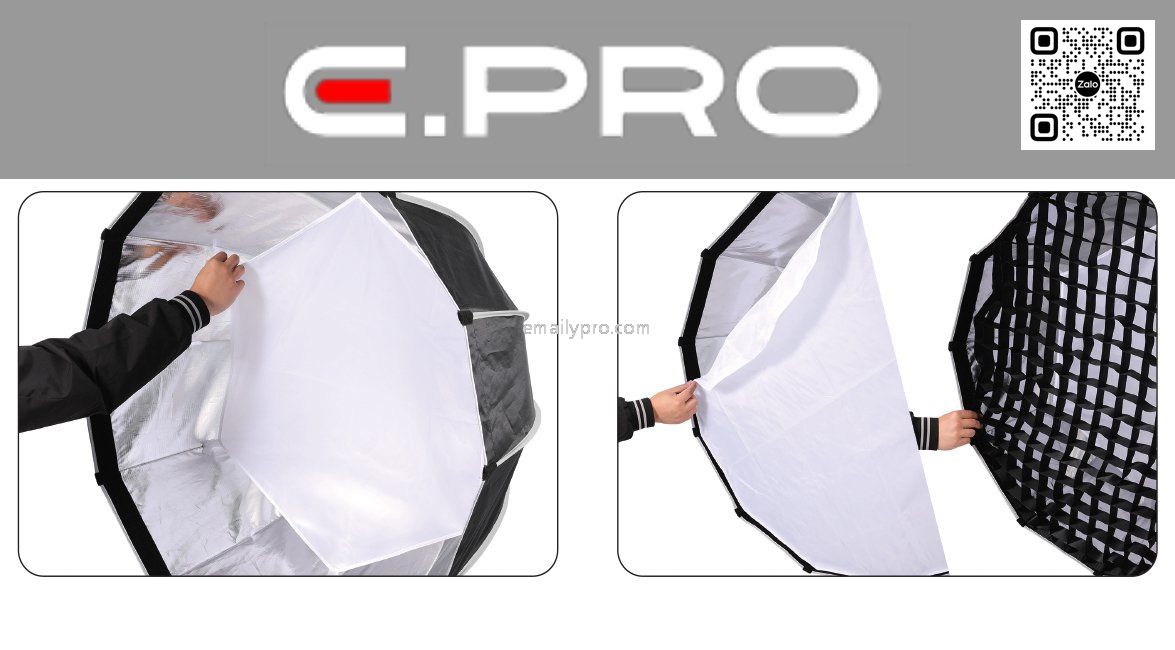 Softbox E.PRO QS-90 / 120cm Parabolic DEEP 