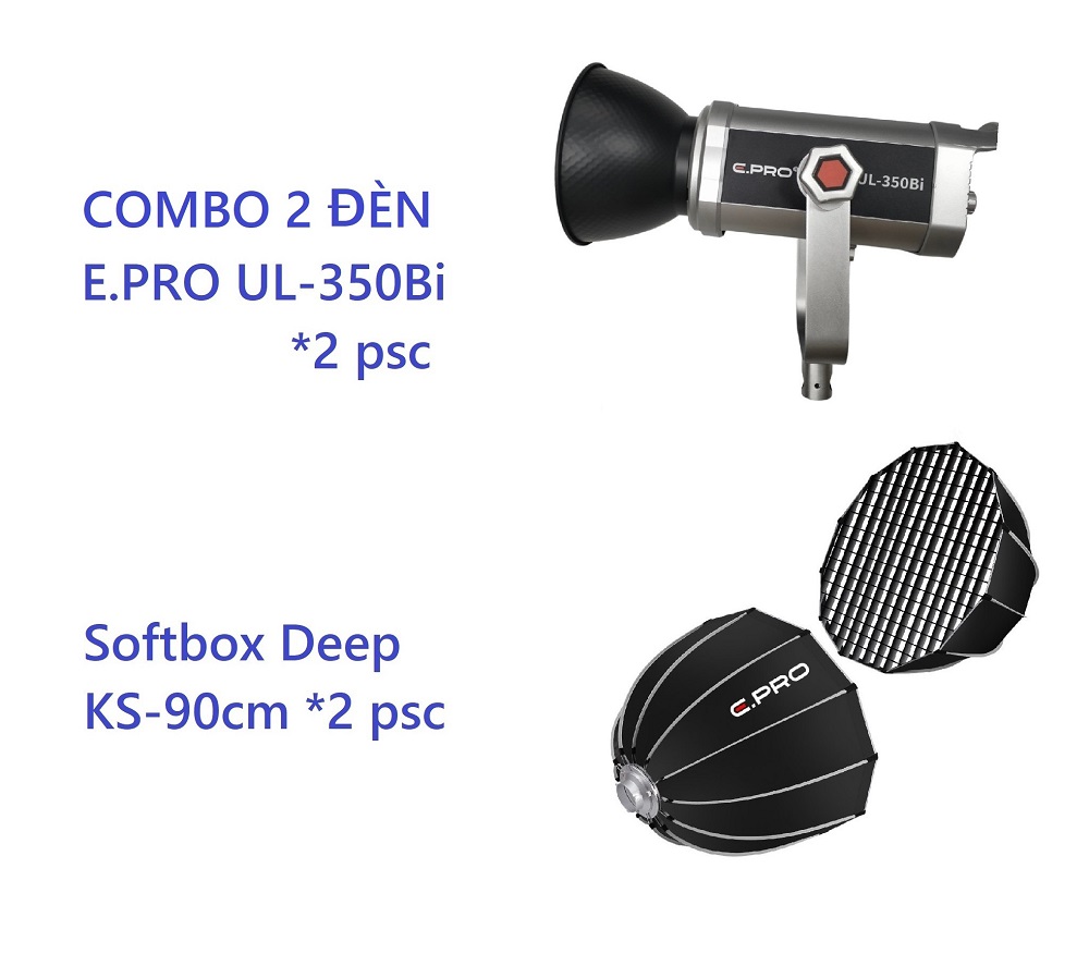 Combo 2 Đèn Livestream UL-35OBi 350W