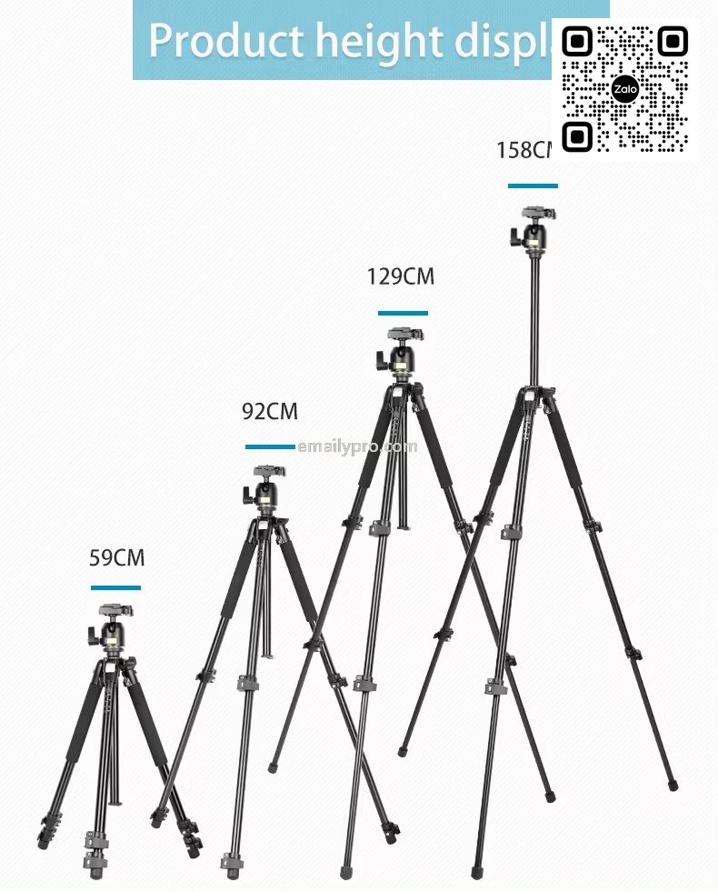 Chân máy ảnh Tripod Beike Q-304