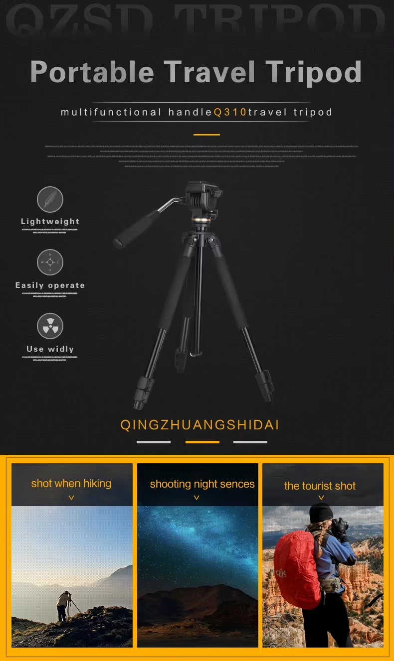 Chân Máy Ảnh Tripod Beike Q-310