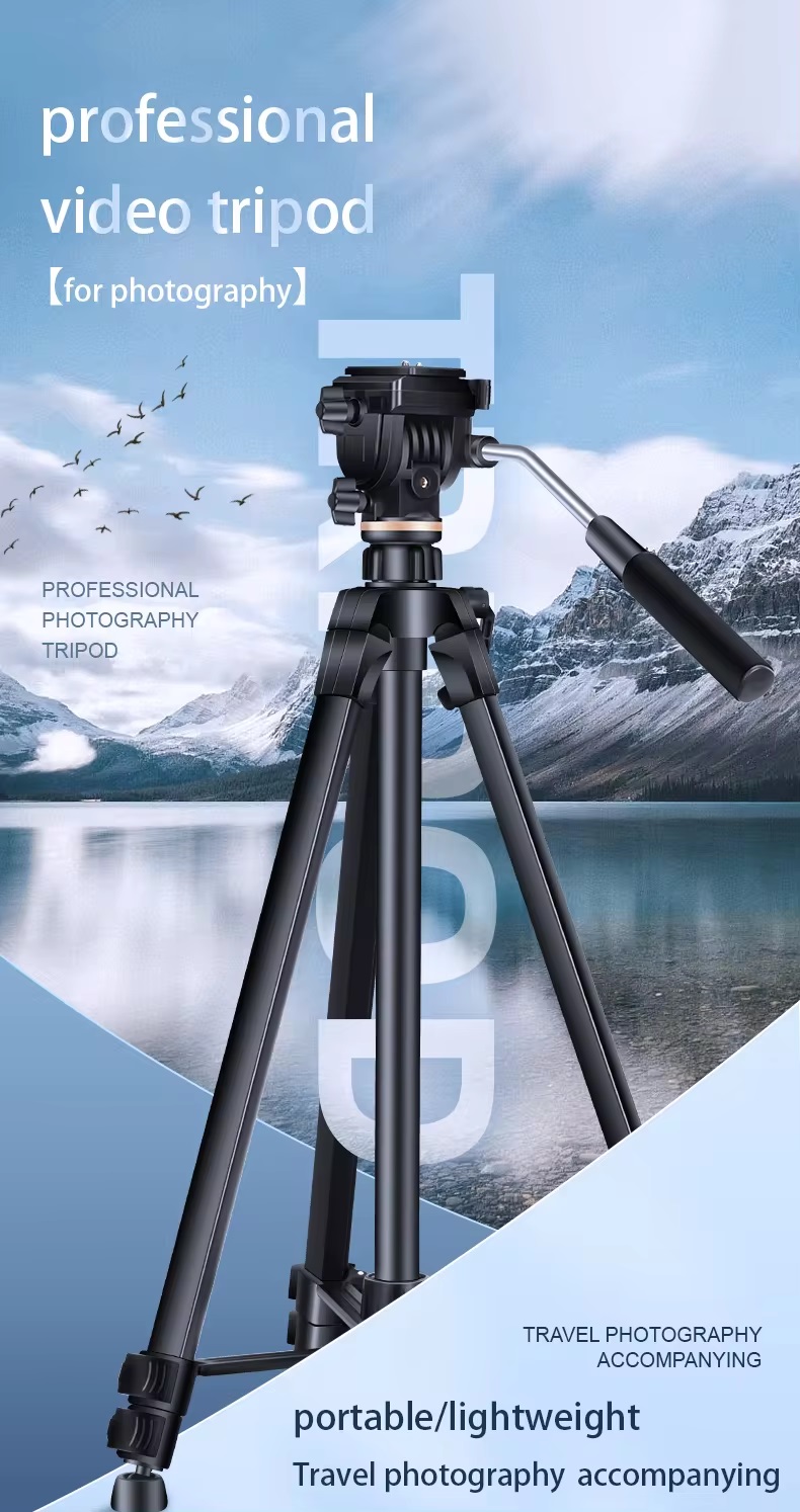 Chân Máy Ảnh Tripod Beike Q-1750