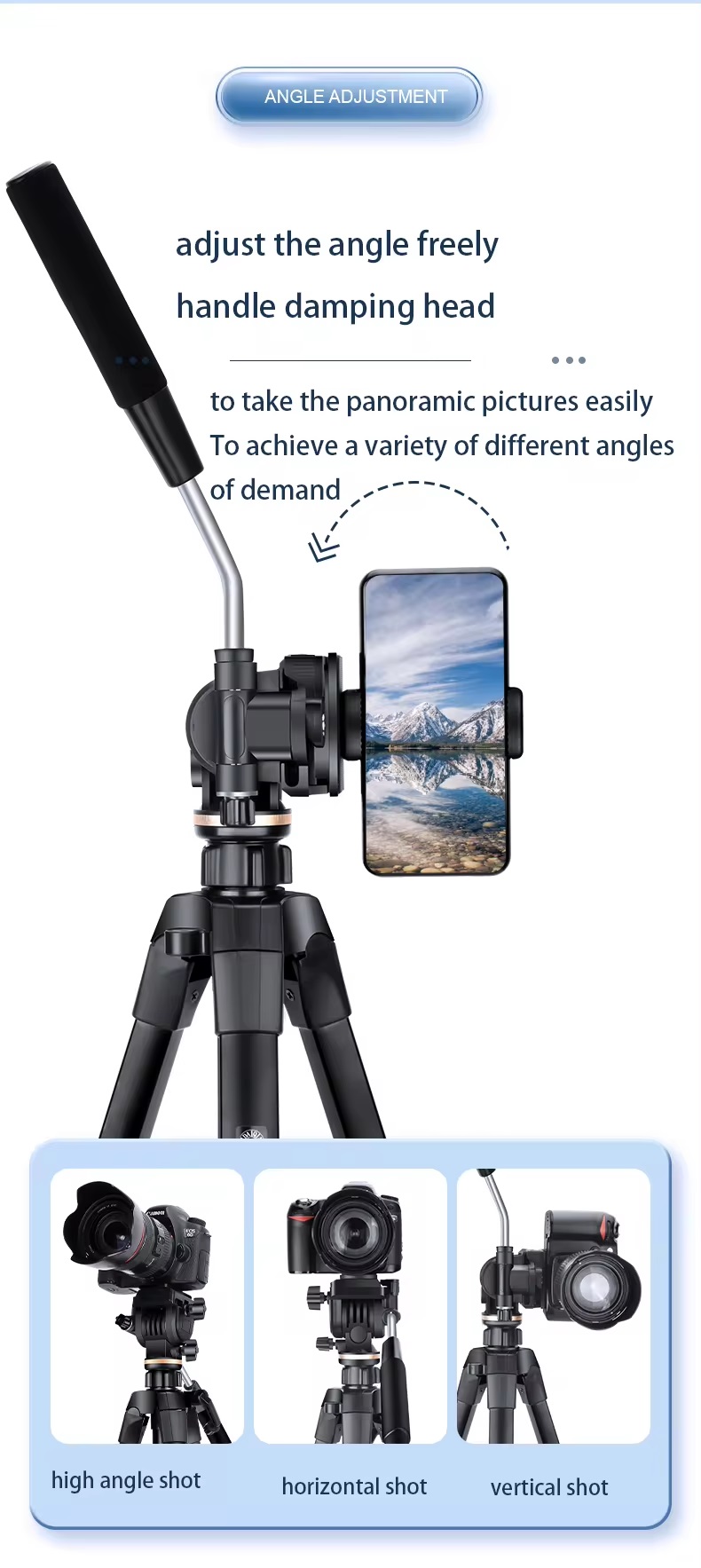 Chân Máy Ảnh Tripod Beike Q-1750