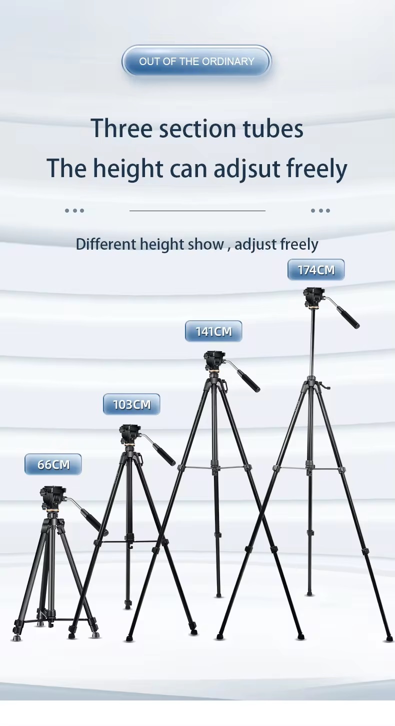 Chân Máy Ảnh Tripod Beike Q-1750